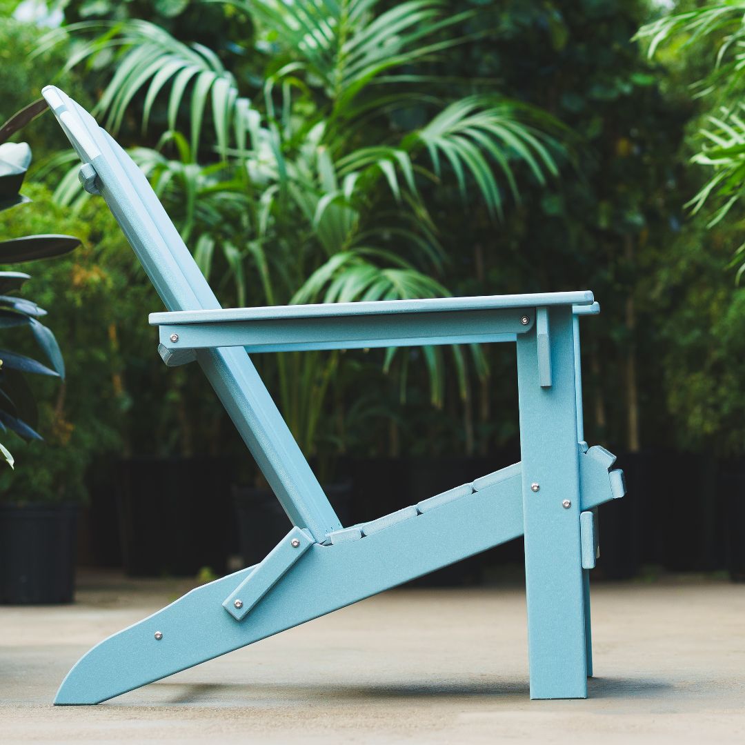 Skytop Adirondack Folding Chair – Sky Blue
